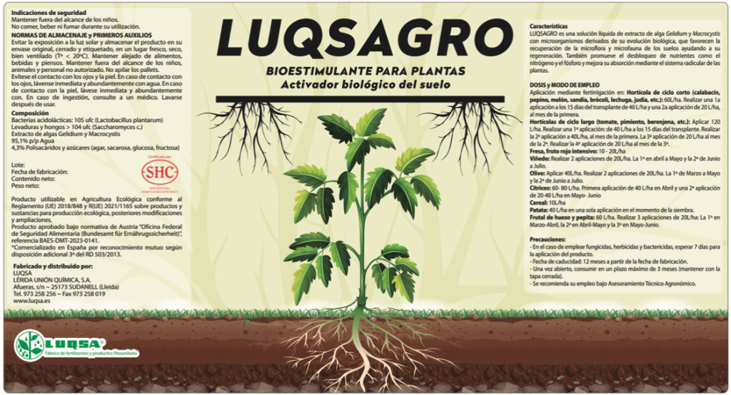 Estudio de eficacia de LUQSAGRO en peral